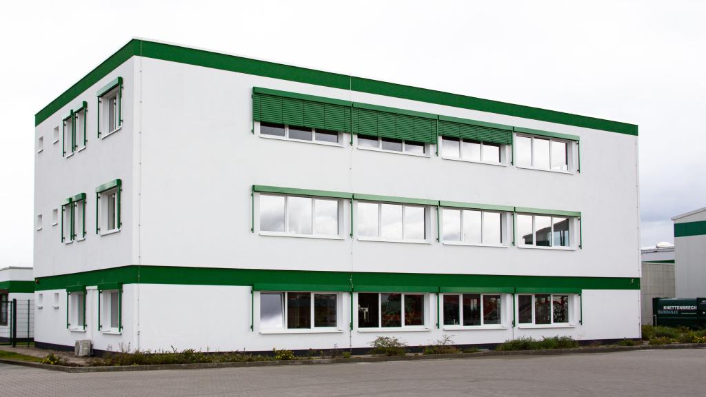 Modulbau Aufstockung Baustelle Platinum Bingen 2 Stockwerke