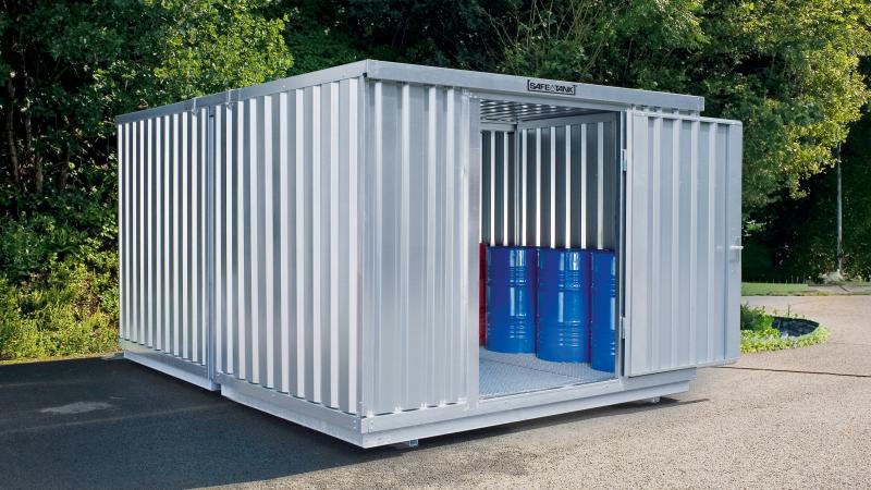 Gefahrstofflager SAFE Tank ST200 für wassergefährdende Stoffe